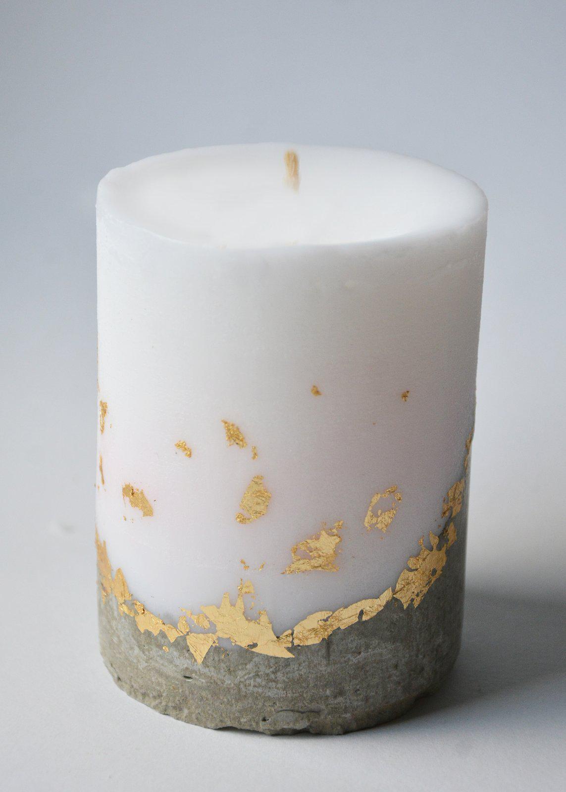 Свеча из бетона з ароматом кокоса Banka ТЗ (BK002)