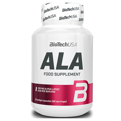 Витамины BioTeсh ALA Alpha Lipoic Acid 50 капсул