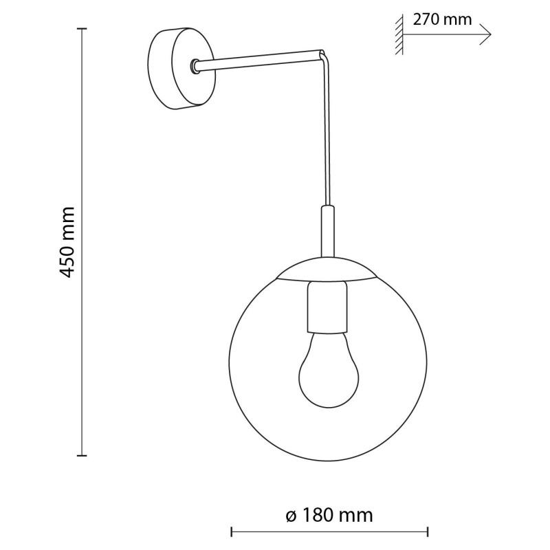 Бра TK Lighting ESME TOPAZ 1 (TK_5389) - фото 2 Бра TK Lighting ESME TOPAZ 1 (TK_5389) - фото 2
