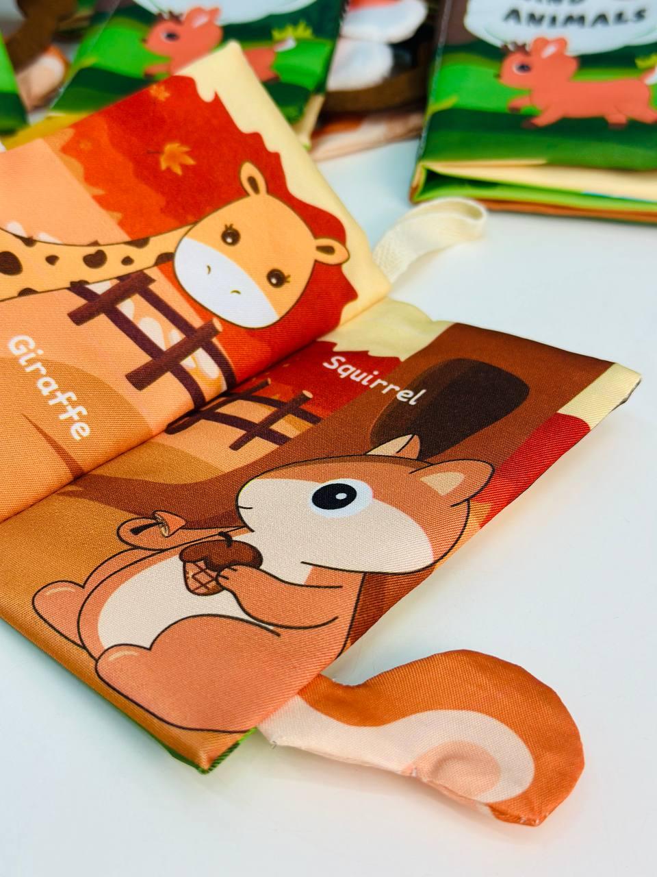 Книжка-шуршалка сенсорная/развивающая для малыша с животными и пищалкой (2760327590) - фото 3 Книжка-шуршалка сенсорная/развивающая для малыша с животными и пищалкой (2760327590) - фото 3