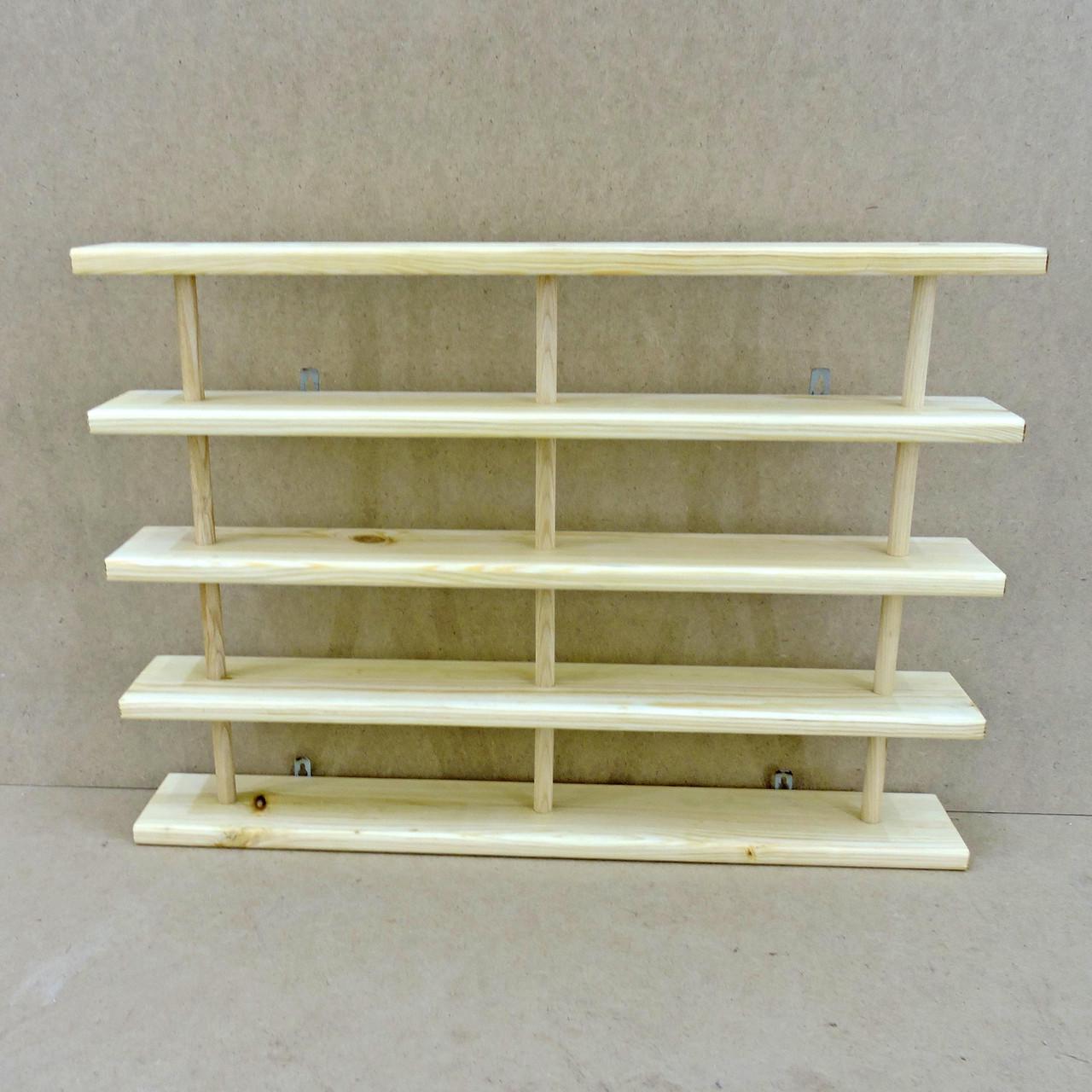 Стеллаж для игрушечных машинок из дерева Ауди 3 Бланже (СДМ-3002101)