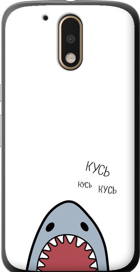 Чехол на Motorola MOTO G4 Акула (4870t-511-42517)