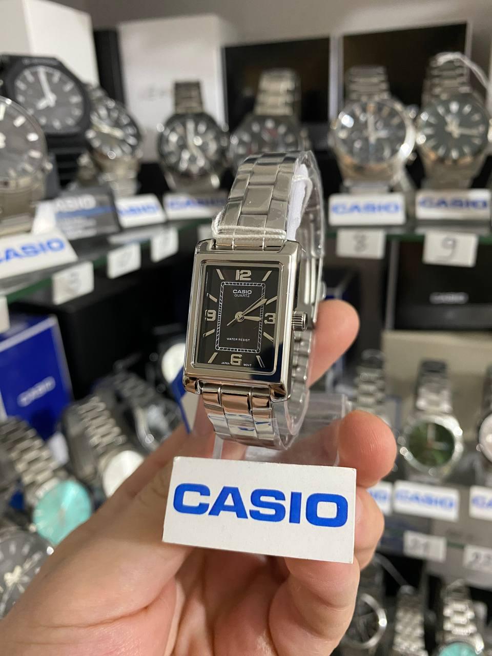 Наручний годинник жіночий Casio LTP-1234DD-1A Срібний (2539462423) - фото 3