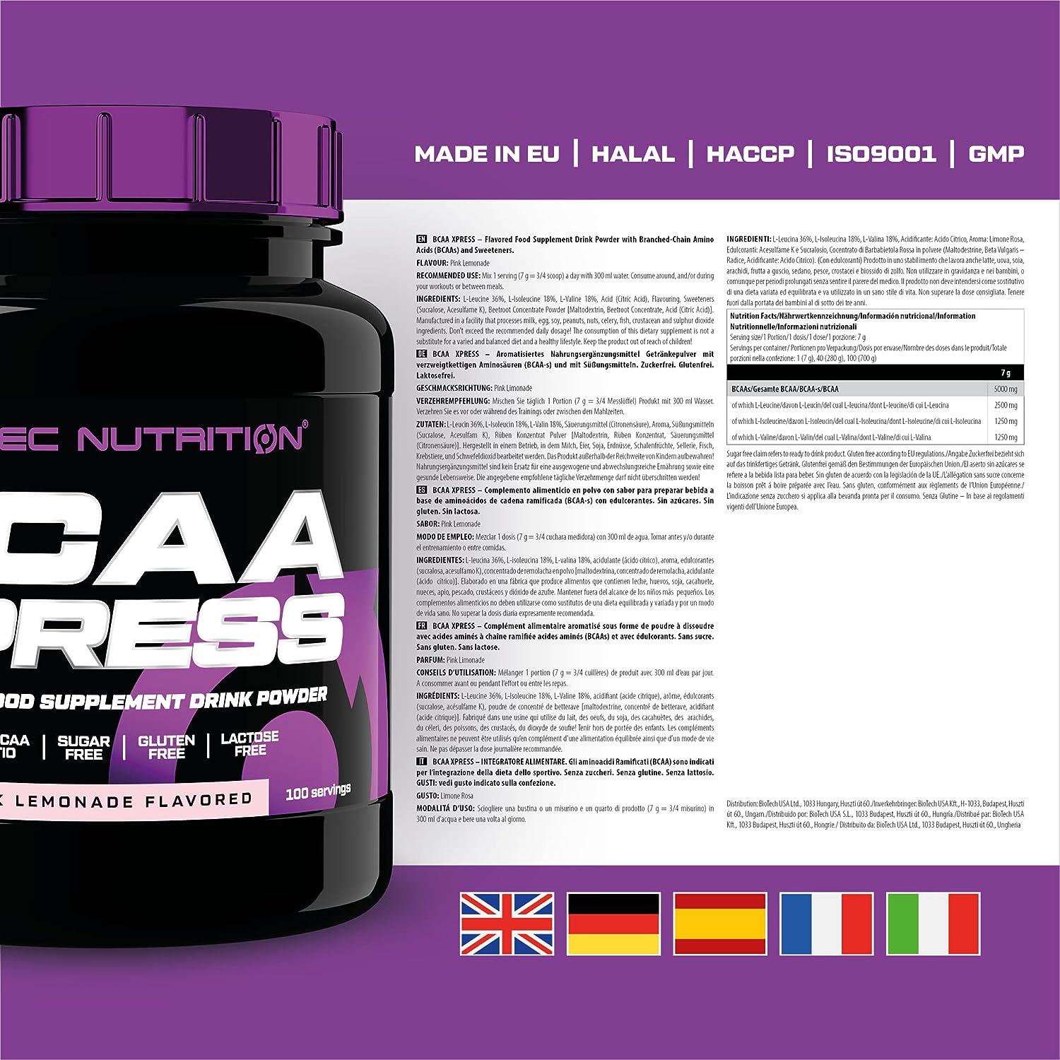 Аминокислоты Scitec Nutrition BCAA Xpress Melon 700 г (00000014717) - фото 2