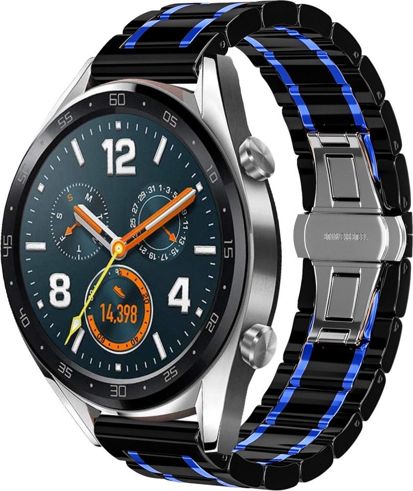 Ремешок керамический Ceramo для Huawei Watch GT Black/Blue (28699-43) Ремешок керамический Ceramo для Huawei Watch GT Black/Blue (28699-43)