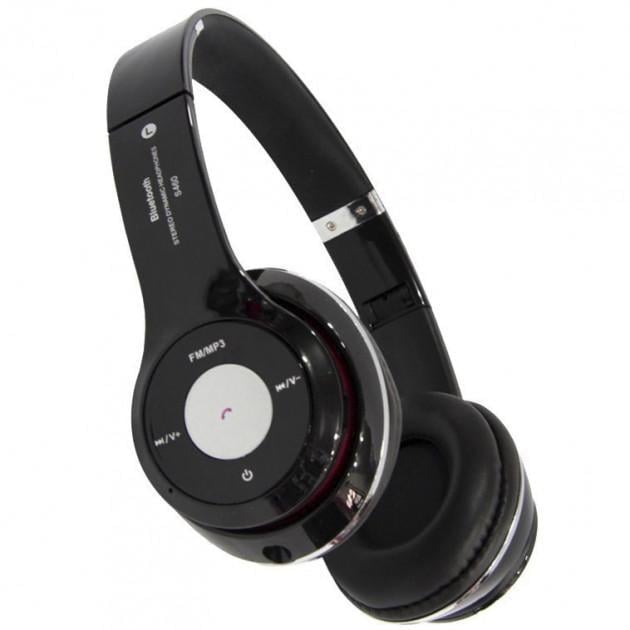 Наушники беспроводные Bluetooth с MP3 плеером и радио microSD Solo HD S460 Черный