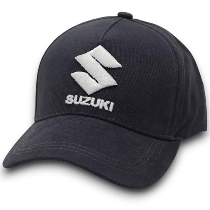 Бейсболка автомобильная с регулировкой из коттона Suzuki BTH25629 L/57-58 см Темно-серый (179525)