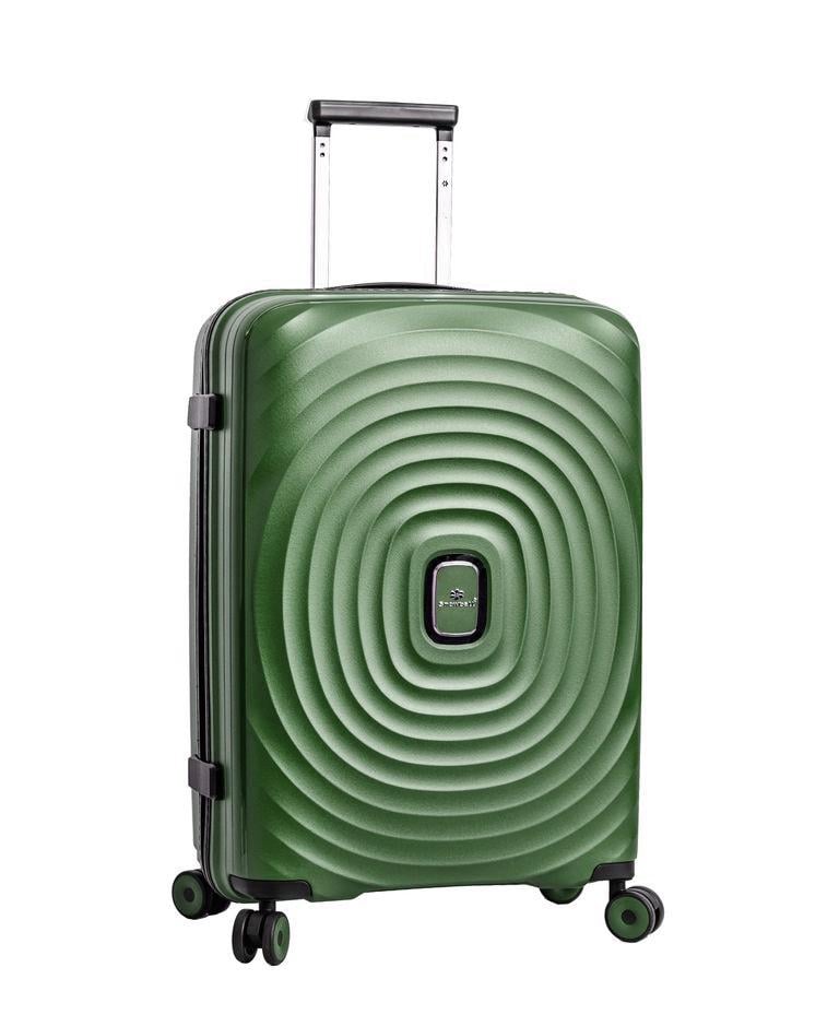 Валіза дорожня велика Snowball 35203 L 107 л поліпропілен Темно-зелений