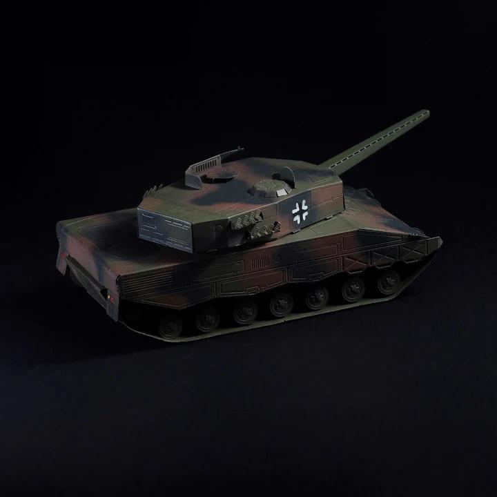 Конструктор METAL-TIME Leopard 2 Tank MT079 модель колекційна (3032564) - фото 4