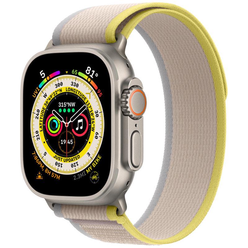 Ремінець Trail Loop для Apple watch 42 мм/44 мм/45 мм/49 мм M/L Yellow/Beige (00000059154_3)
