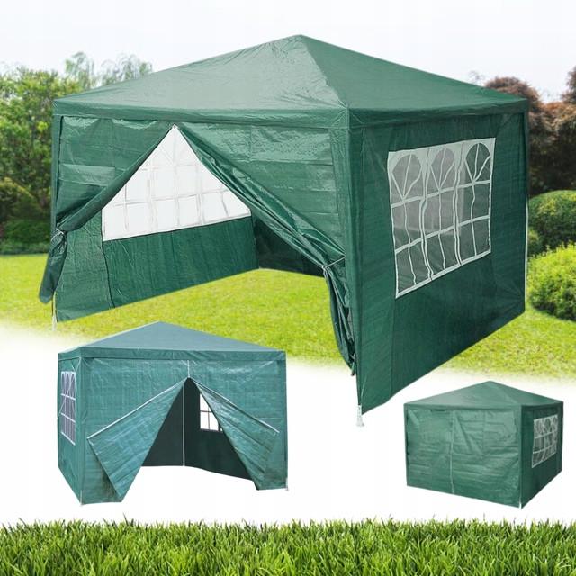 Павильон садовый Bonro B-1023 4 стенки 3х3 м Зеленый (2670149057) - фото 3 Павильон садовый Bonro B-1023 4 стенки 3х3 м Зеленый (2670149057) - фото 3