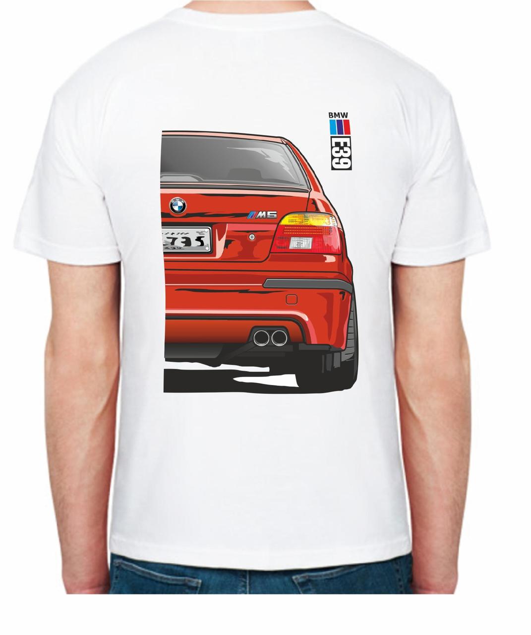 Футболка чоловіча Avtolife BMW E39 MotorSport ver2 FR 317539 XXL Білий (2494942998) - фото 2 Футболка чоловіча Avtolife BMW E39 MotorSport ver2 FR 317539 XXL Білий (2494942998) - фото 2