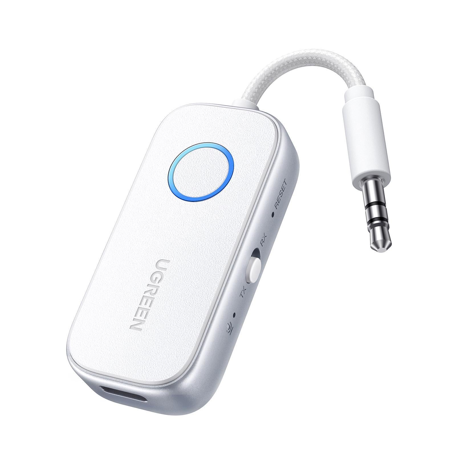 Bluetooth-адаптер аудио 2в1 UGREEN CM872 Bluetooth 5.4/AUX 3,5 мм Белый (45812)