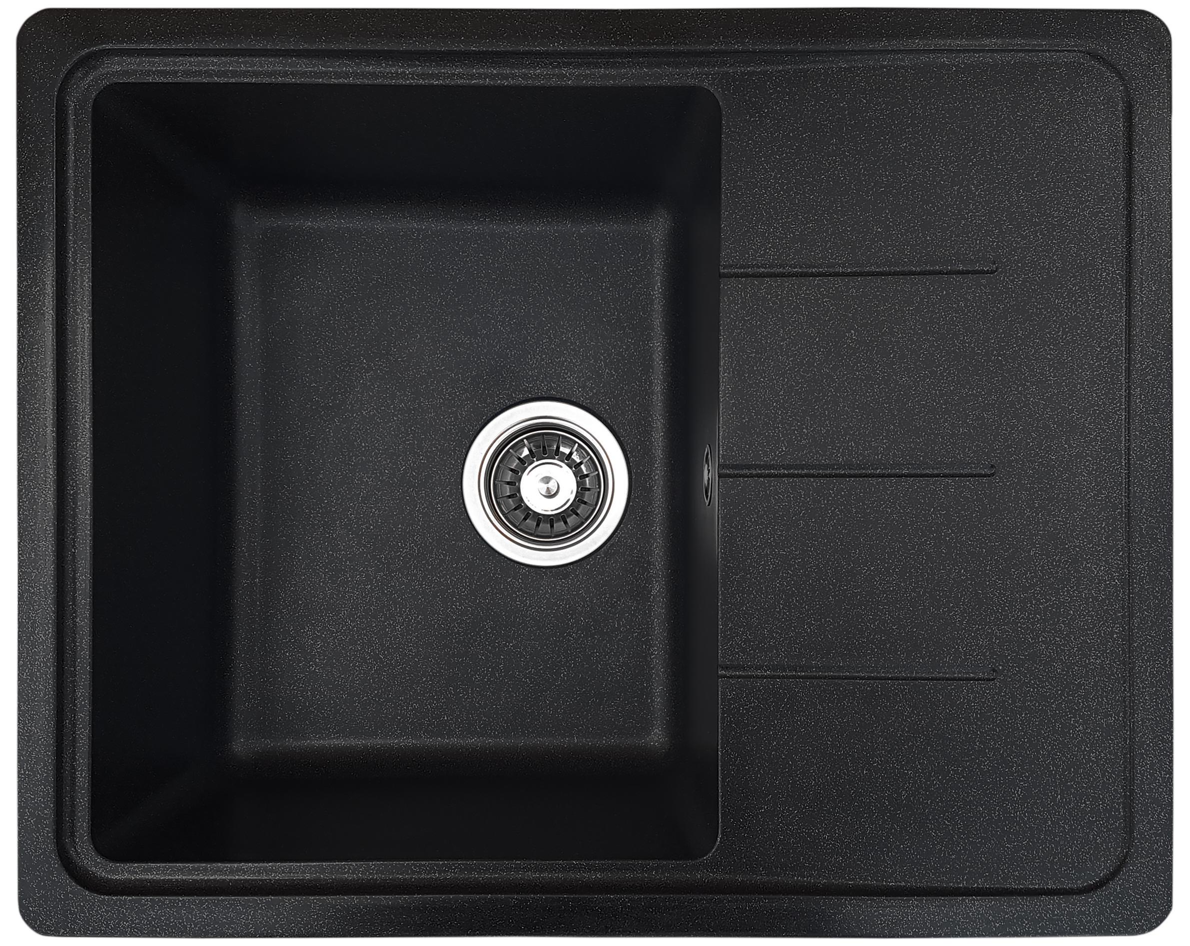 Мойка кухонная Valetti 28N 610x495 мм Черный