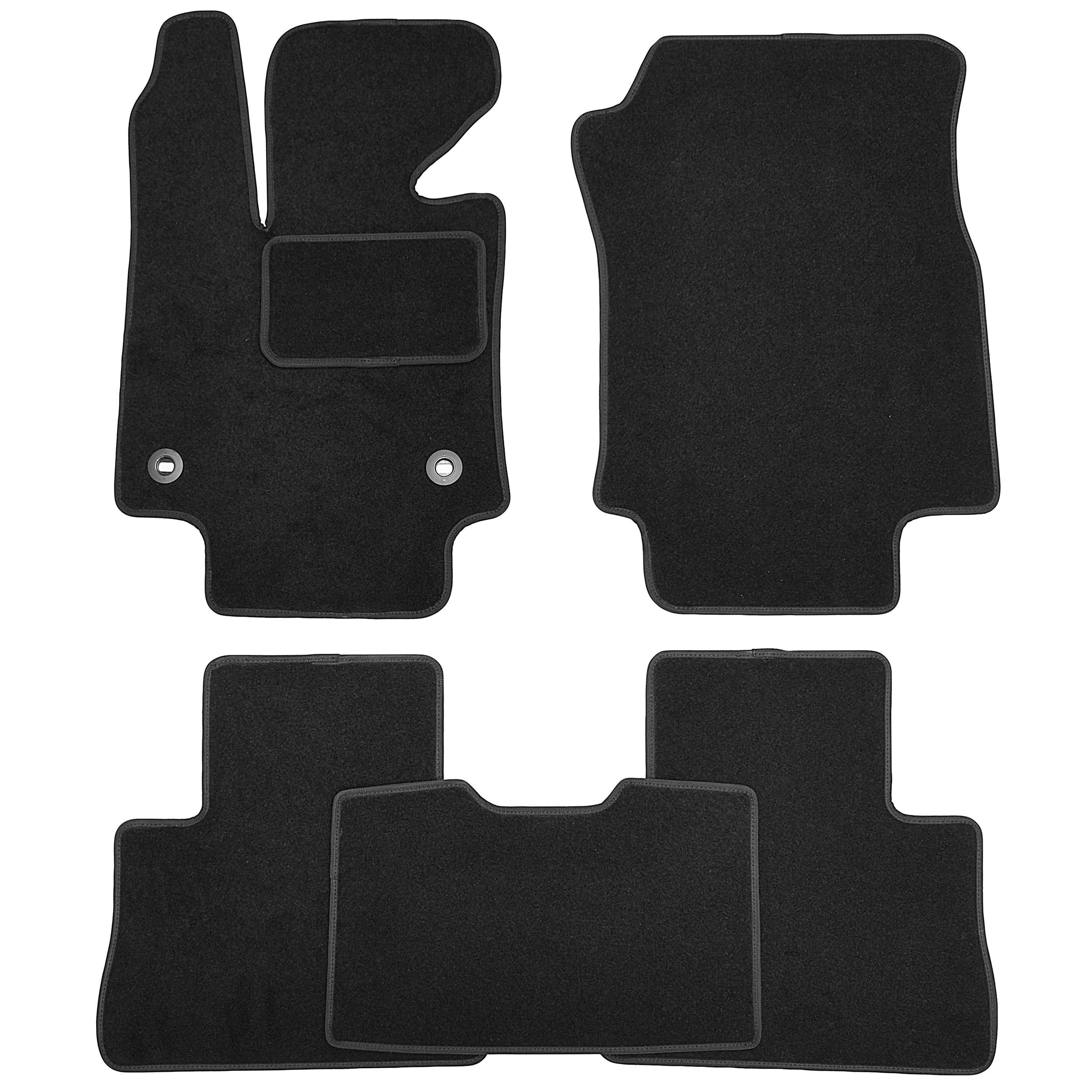 Коврики в салон для Toyota RAV4 2019- текстильные Черный (175098)