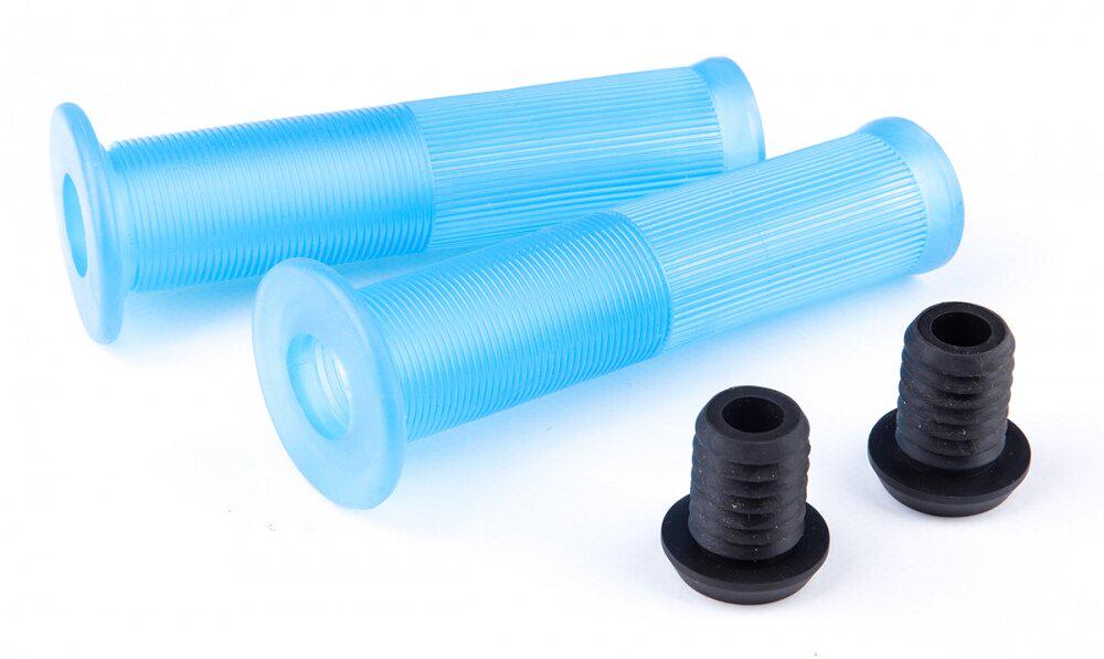 Ручки керма FireEye Sea Cucumber 140 мм Прозорий/Синій (FE_SC_TB)