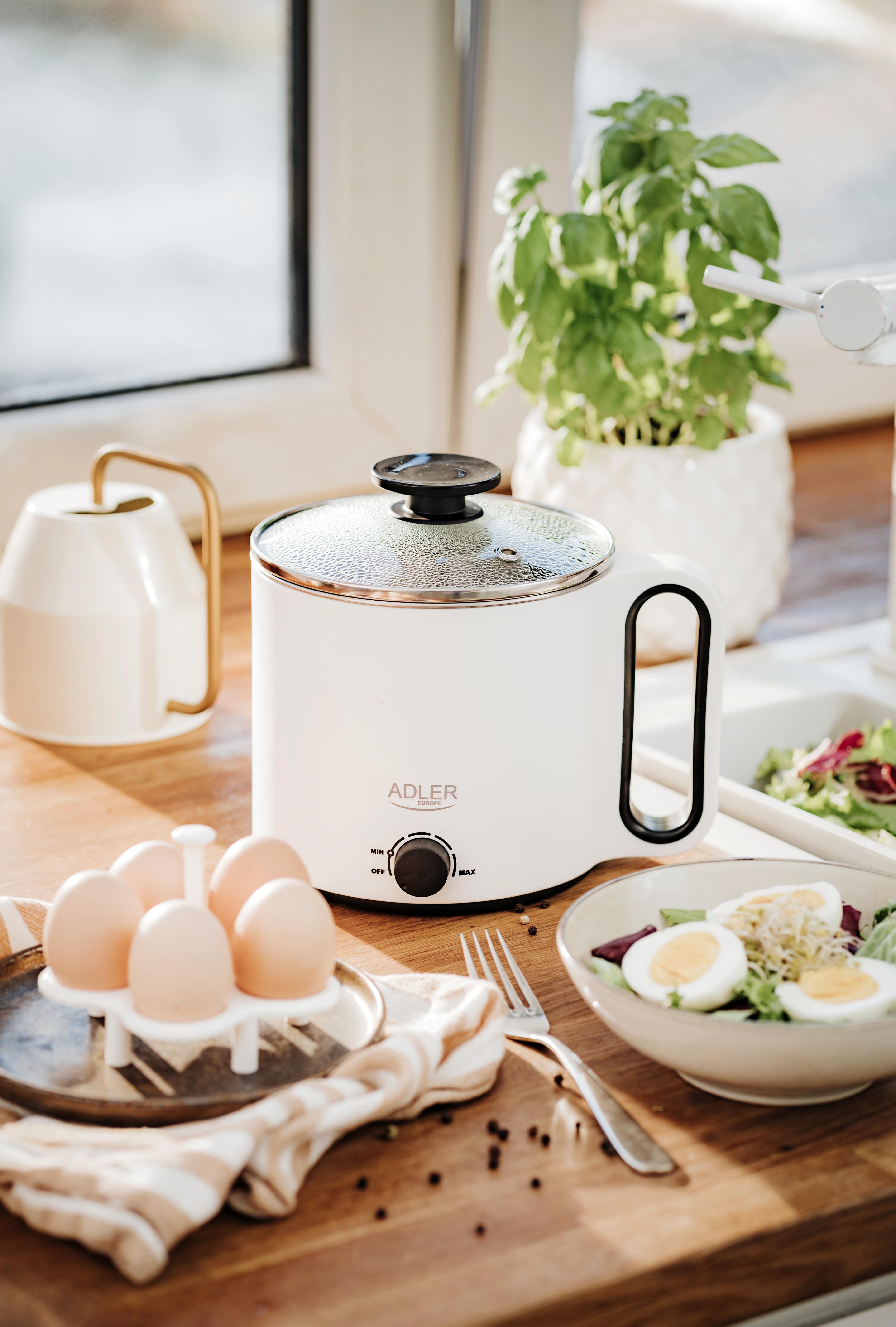 Кастрюля электрическая Adler 5в1 Белый (AD6417) - фото 11