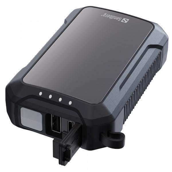 Внешний аккумулятор Sandberg Hand Warmer 10000 mAh с фонарём и грелкой для рук 420-65