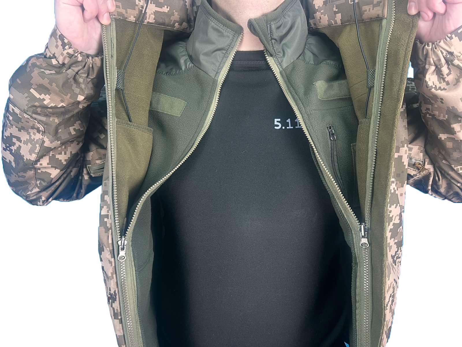 Куртка Soft Shell с флис кофтой Pancer Protection р. 56 ММ-14 (357557456) - фото 10