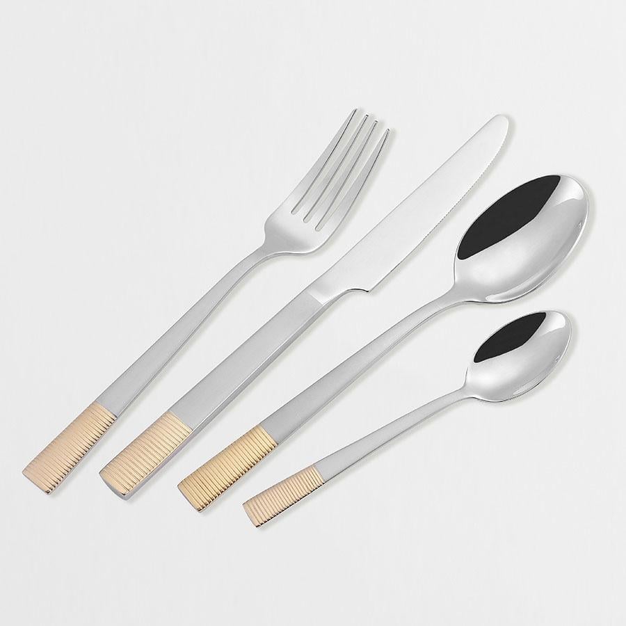 Набор столовых приборов Maestro MR-1520G-24 24 пр. (18486) Набор столовых приборов Maestro MR-1520G-24 24 пр. (18486)