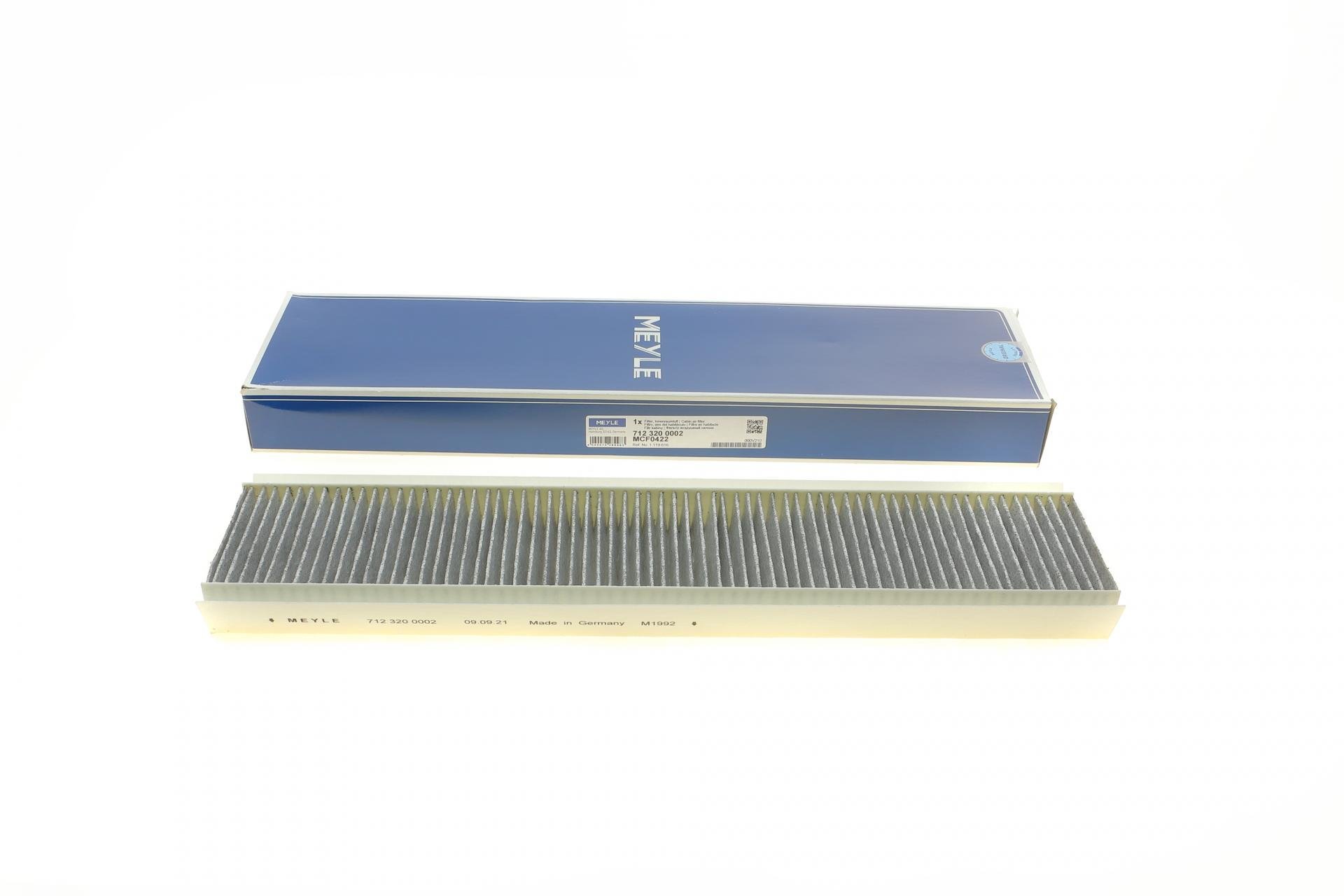 Фільтр салону Meyle для Ford Mondeo 1,6/1,8/2,0i 16V 93- вугільний (712 320 0002)