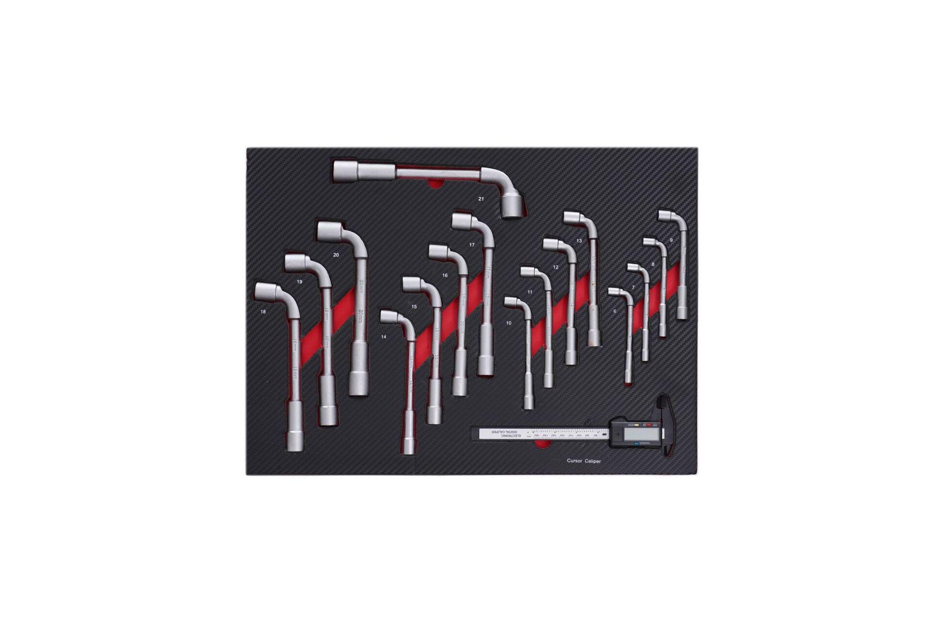 Візок з інструментами Tagred TA214 для майстерні 298 ел. (12738786) - фото 10