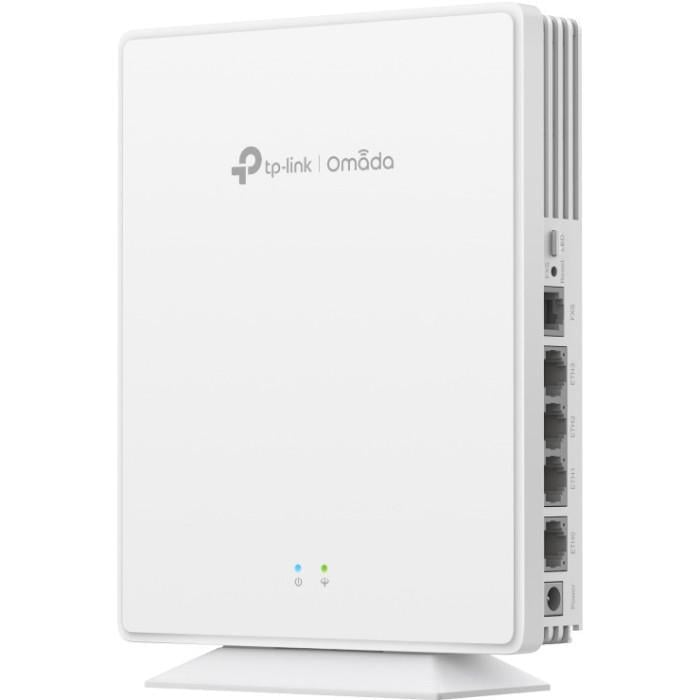 Точка доступа TP-Link Omada EAP610GP-Desktop Wi-Fi 6 AX1800 2,4/5 ГГц 3xGbE 1xGPON 1xFXS 1xPoE 4 антенны White (36944021)