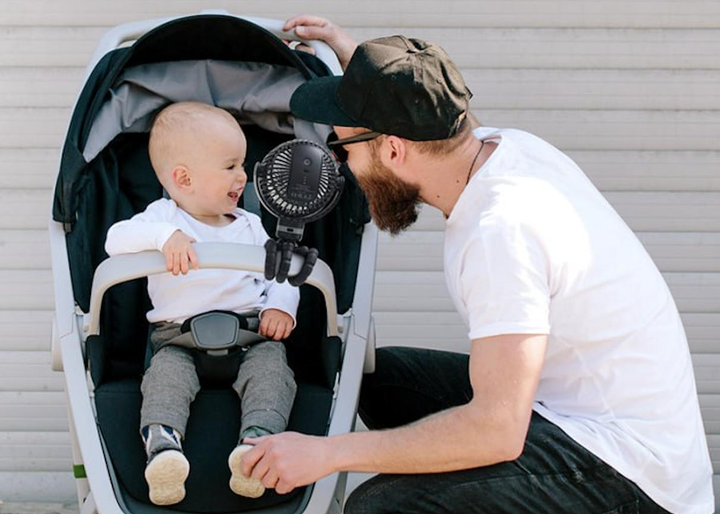 Вентилятор акумуляторний для колясок Swan Чорний - фото 7 Вентилятор акумуляторний для колясок Swan Чорний - фото 7