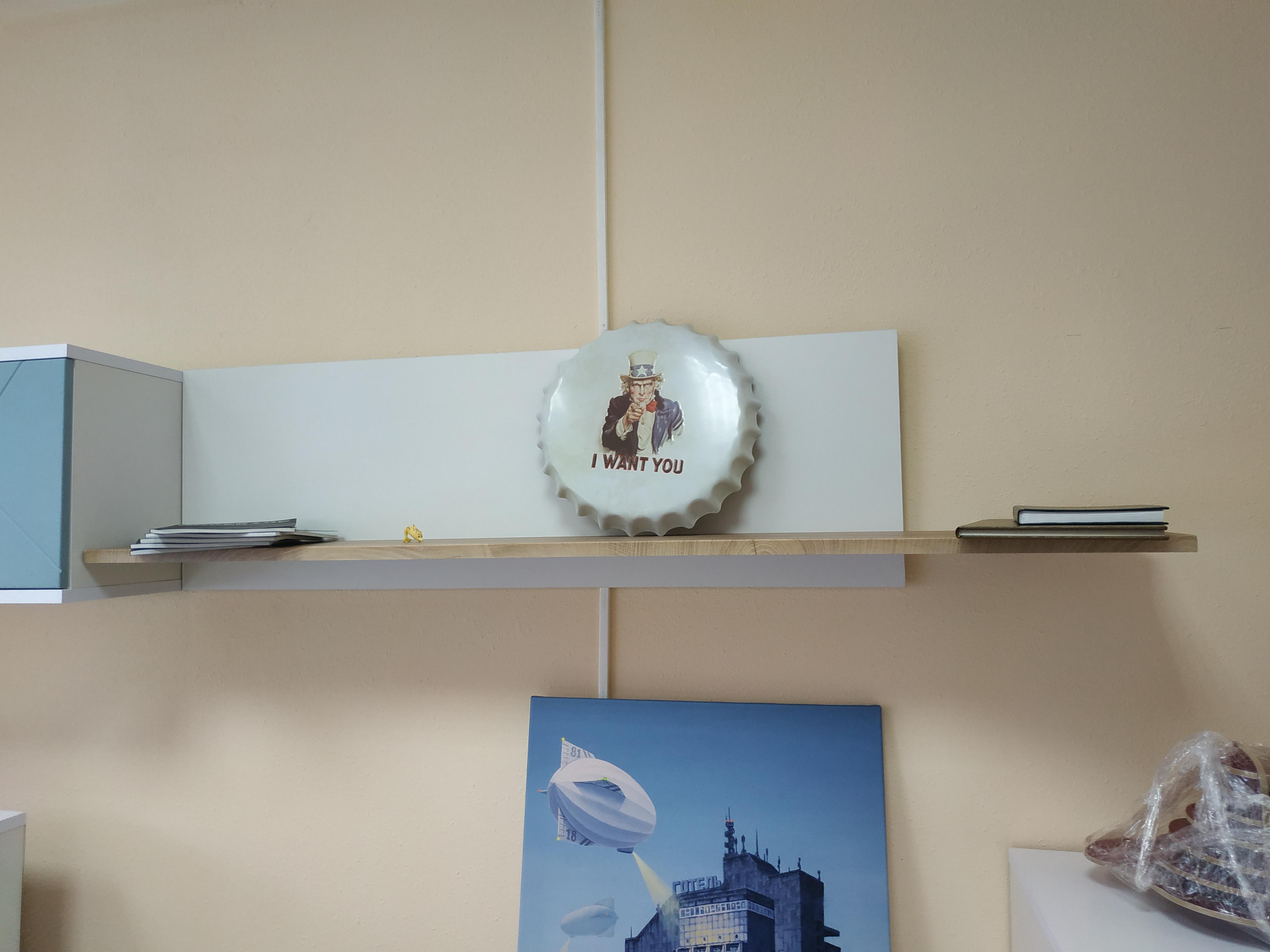 Полка Picassa 1700x410x226 мм Аляска (GA106080115) - фото 2 Полка Picassa 1700x410x226 мм Аляска (GA106080115) - фото 2