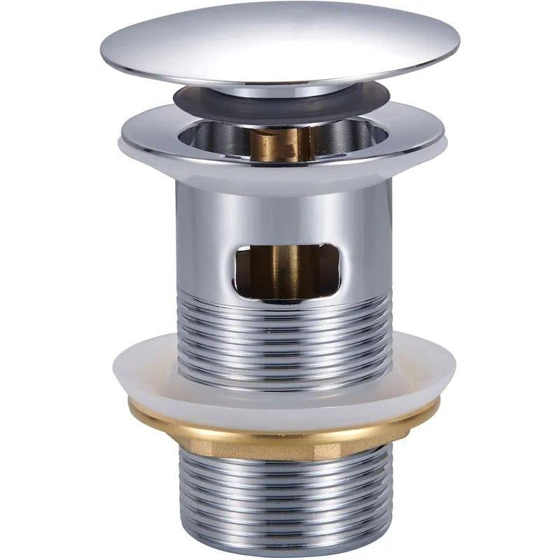 Клапан донний Zerix BV-09 Click-Clack 1 1/4" для умивальника Хром глянцевий (MY0414) Клапан донний Zerix BV-09 Click-Clack 1 1/4" для умивальника Хром глянцевий (MY0414)