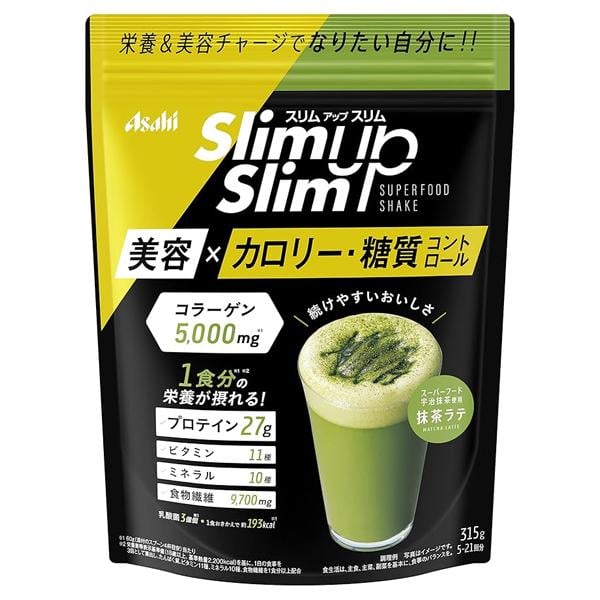 Протеин Asahi Slim Up Diet protein shake 315 г 30 порций Matcha (000024161)