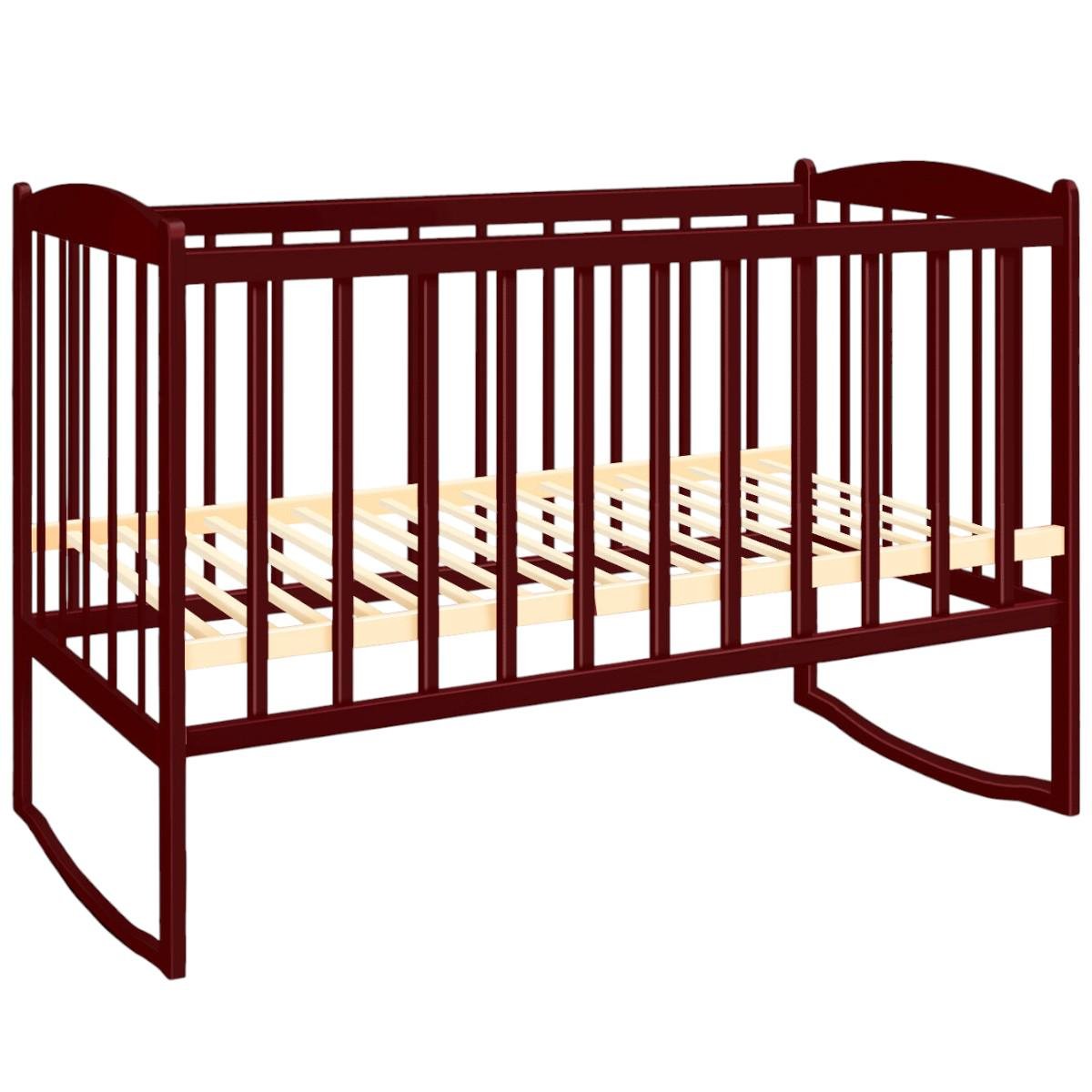 Кроватка-качалка детская TOYS простая Шоколад Кроватка-качалка детская TOYS простая Шоколад