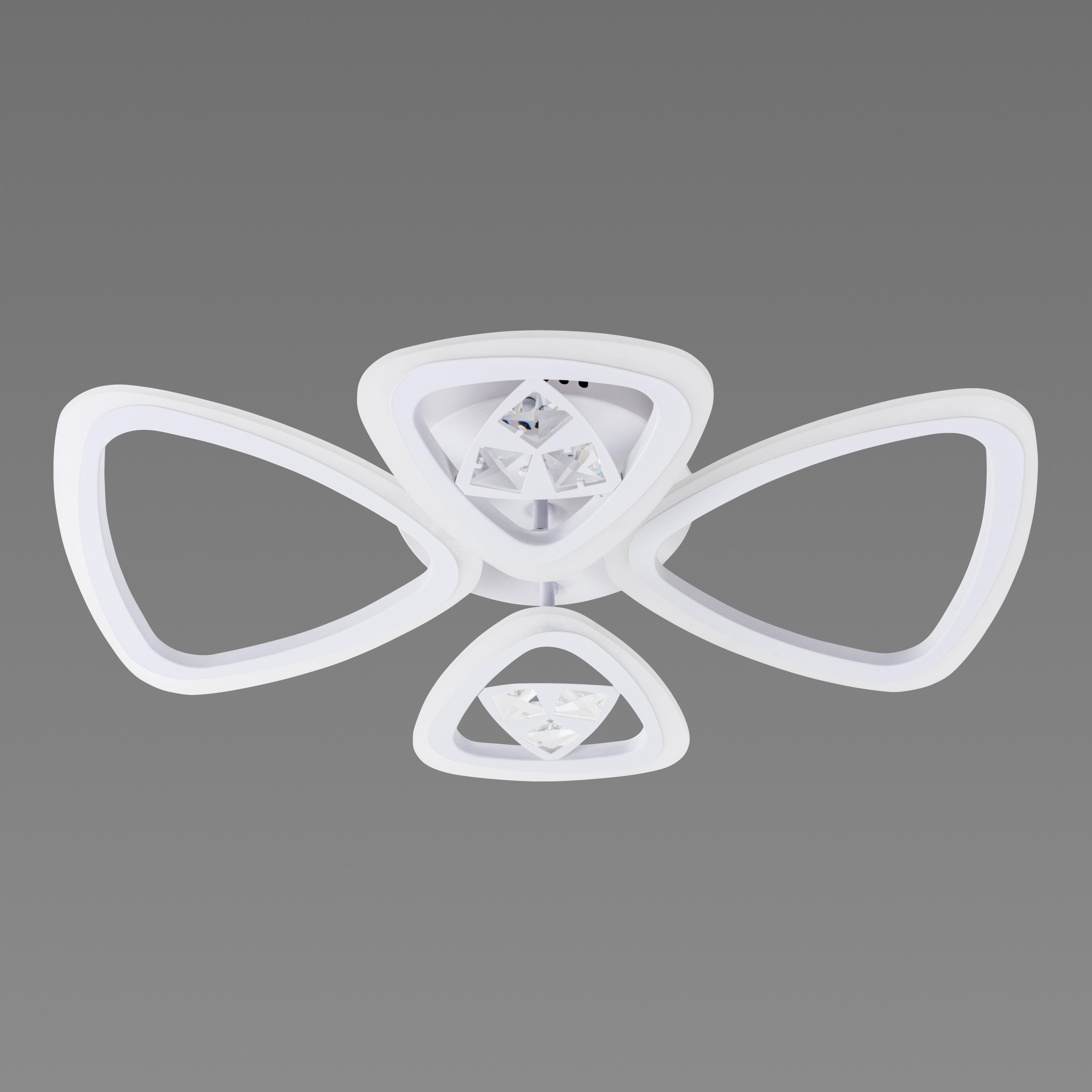 Люстра світлодіодна акрилова Sirius 6162-4 WT 70W (000040379)