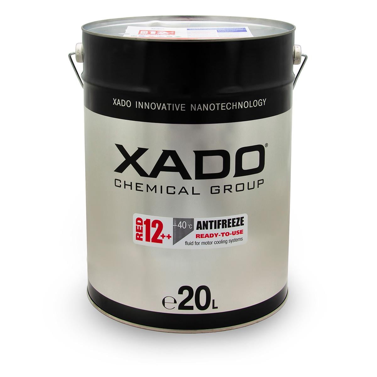 Антифриз Xado Antifreeze Red 12++ -40⁰С готовый 20 л Красный (XA 58509)