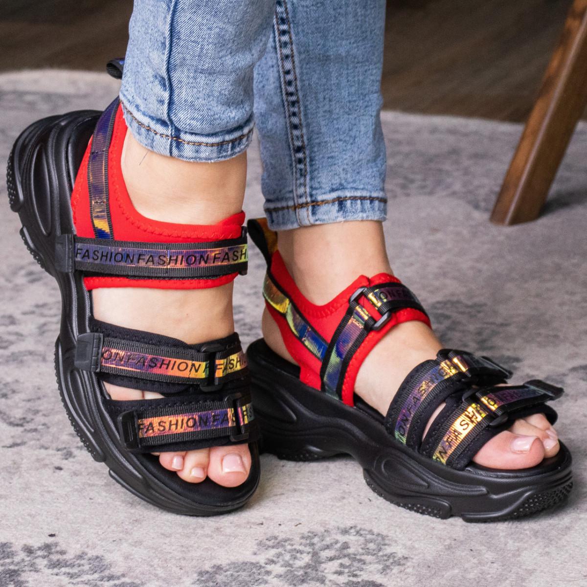 Сандалии женские Fashion р. 41 25,5 см Черный (1703)