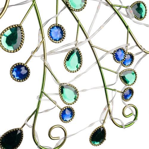 Светильник садовый Gardlov Павлин с 40 светодиодами на солнечной батарее с датчиком сумерек (25281) - фото 4