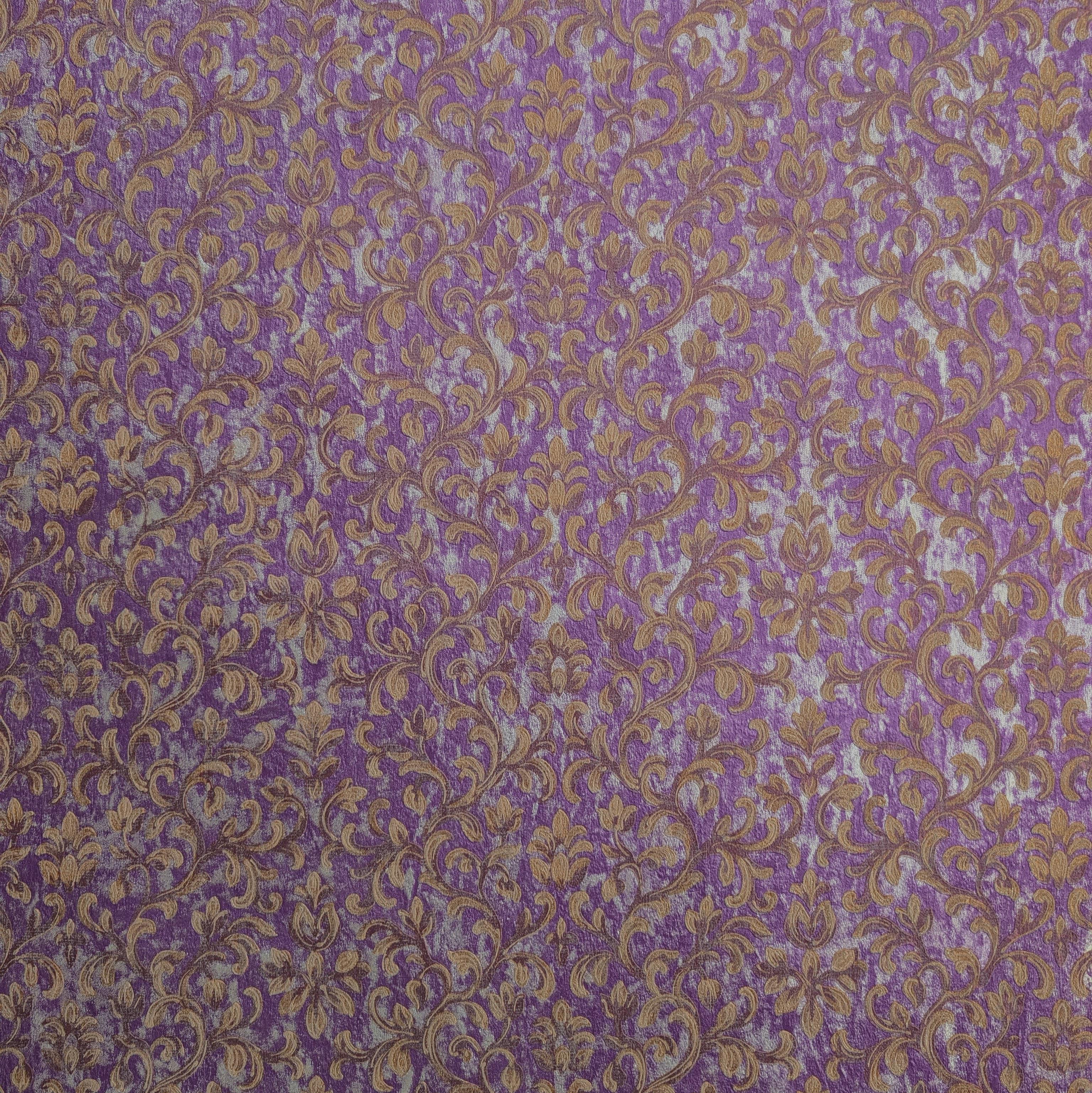 Обои виниловые на флизелиновой основе Emiliana Parati Roberto Cavalli №4 15039 Вензель 70 см Фиолетовый