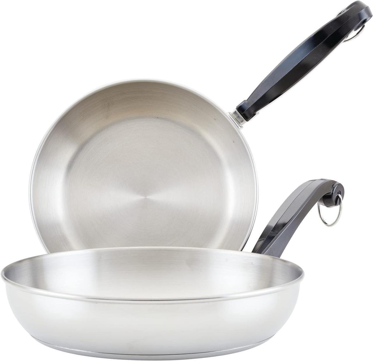 Набір сковорідок Farberware з нержавіючої сталі 21 та 25 см 2 шт.