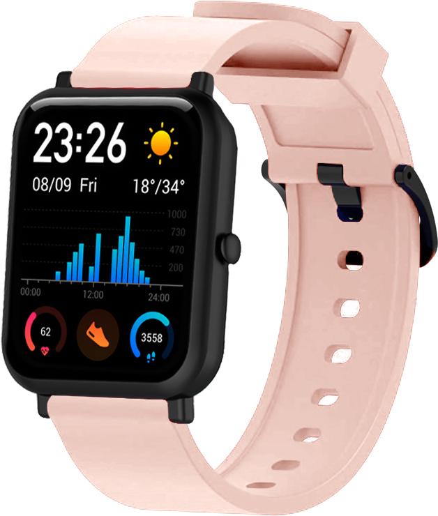 Ремінець силіконовий Like для Amazfit GTS Powdery (13176-0C)