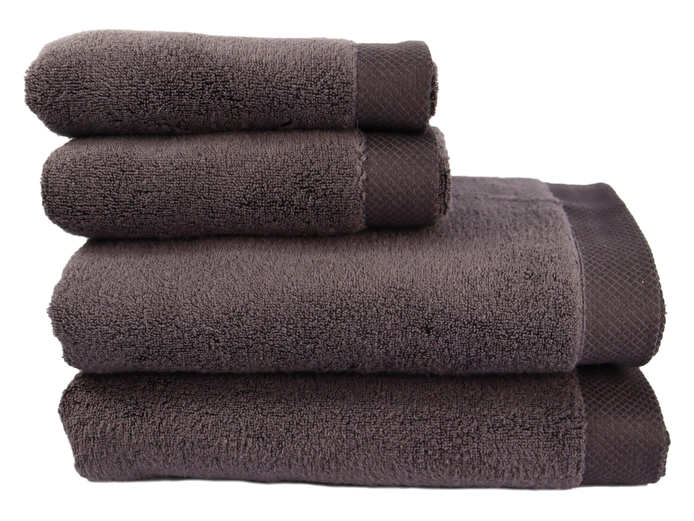 Рушник Lubow Microcotton 50х90 см 550 г/м2 Темно-сірий - фото 3 Рушник Lubow Microcotton 50х90 см 550 г/м2 Темно-сірий - фото 3