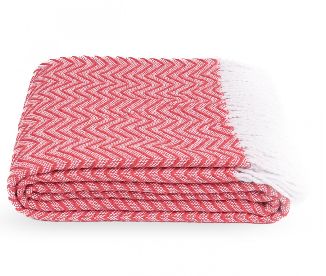 Плед Lanavitta Віола 140х200 см Кораловий (CN28683) - фото 1 Плед Lanavitta Віола 140х200 см Кораловий (CN28683) - фото 1