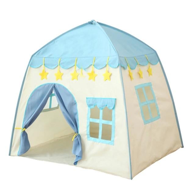Палатка в виде домика 130x130x110 см Синий (VEN0148-d)