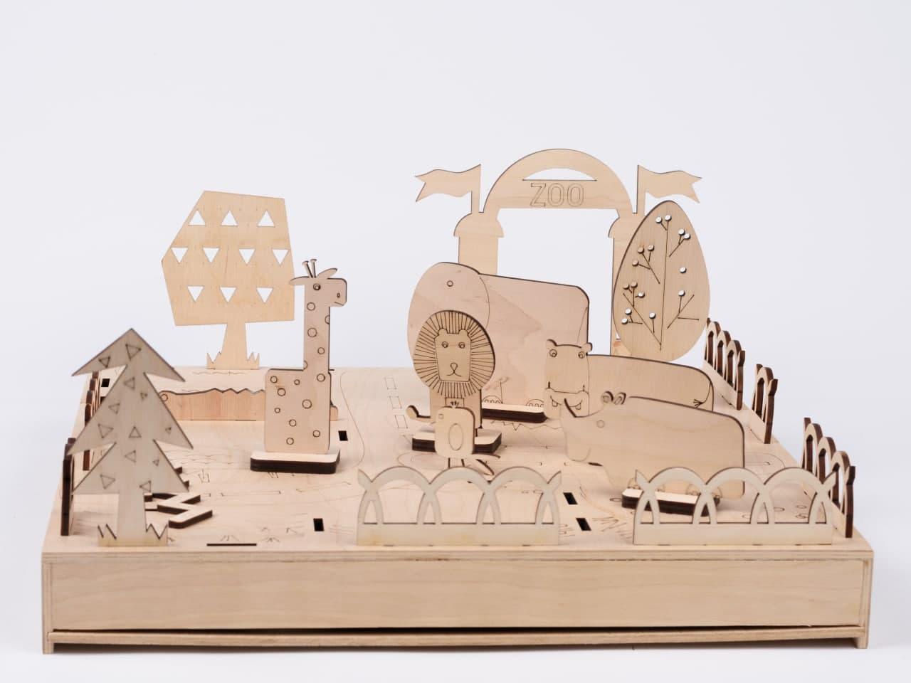 Развивающей игра-раскраска Зробив Тато Зоопарк (RZ0015) - фото 6 Развивающей игра-раскраска Зробив Тато Зоопарк (RZ0015) - фото 6