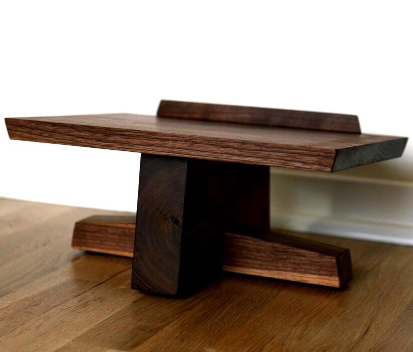 Стойка под акустику из дерева Миянга Капучино (СТИ-003409)