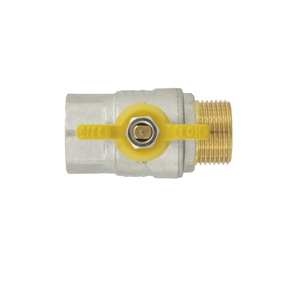 Кран кульовий Raftec DN20 НВ 3/4″ GRB21 Yellow - фото 2