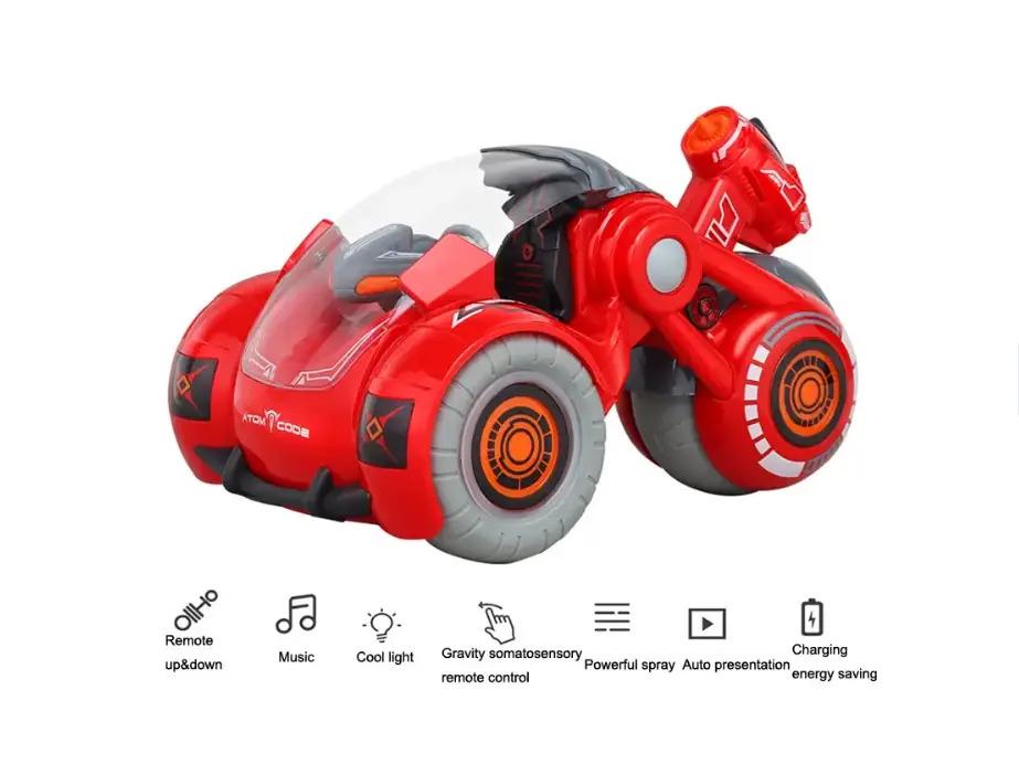 Інтерактивна іграшка Virus Hunter мотоцикл з дезінфектором на радіокеруванні (3-1-03895) - фото 2 Інтерактивна іграшка Virus Hunter мотоцикл з дезінфектором на радіокеруванні (3-1-03895) - фото 2