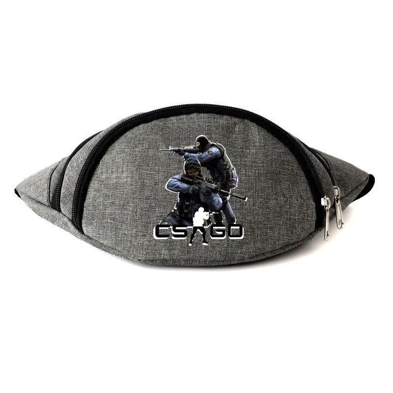 Поясная сумка-бананка Cappuchino toys Counter-Strike-008 Серый (1652391373) Поясная сумка-бананка Cappuchino toys Counter-Strike-008 Серый (1652391373)