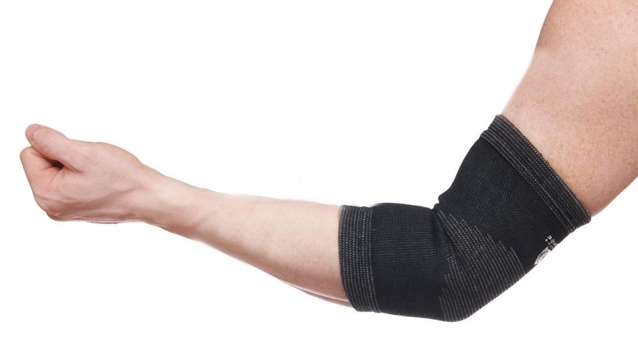 Налокітники спортивні Power System Elbow Support PS-6001 M Black/Grey - фото 6