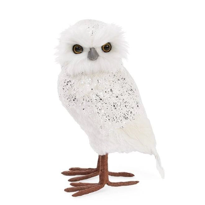 Фигурка новогодняя Сова 24 см Белый (11376)