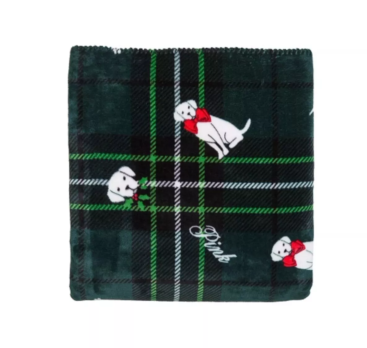 Плед Victoria's Secret Cozy-Fleece Blanket флісовий Зелений (23712452)